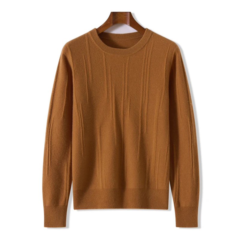 الرجال س الرقبة رداء علوي من الصوف الخريف الشتاء 100% ميرينو الصوف البلوفرات لينة الدافئة الأساسية الصوف الخالص تريكو الذكية ملابس كاجوال #4