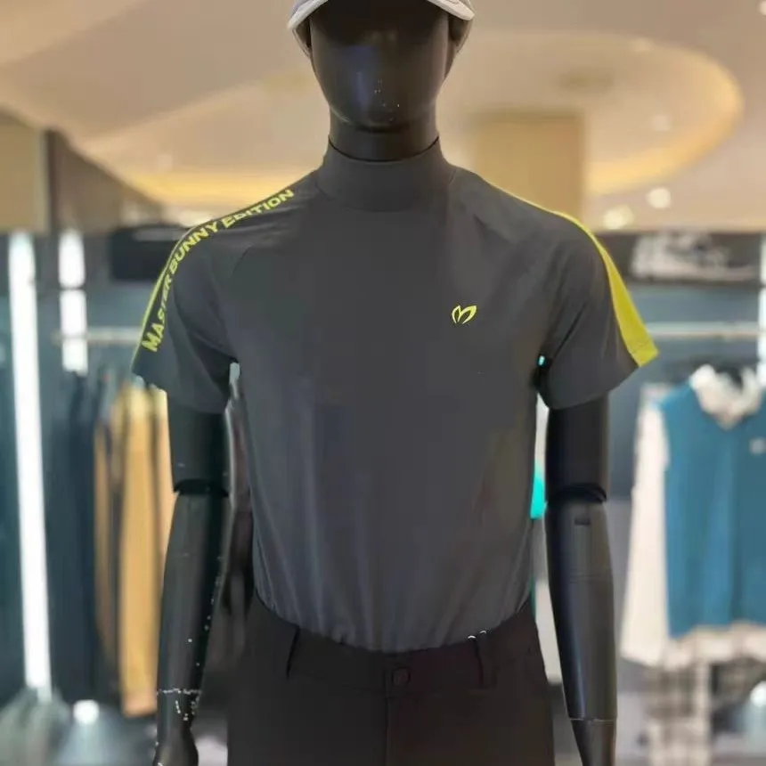 

Men's Summer Golf Polo Shirt - Breathable & Lightweight Short Sleeve Top for Outdoor Sports and Casual Wear