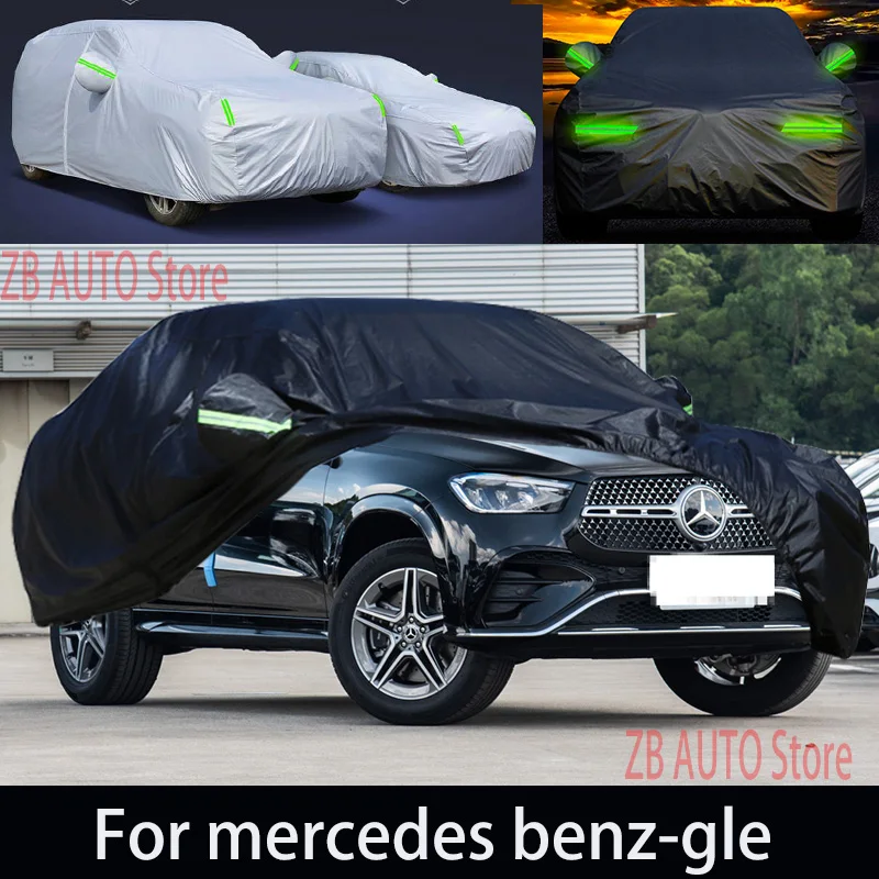 

For mercedes benz-gle Outdoor Protection Full Car Covers Snow Cover Sunshade Waterproof Dustproof Exterior Car accessories