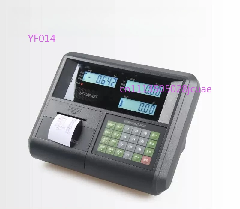 

XK3190-A23P Weighing Pricing Instrument with Printing Function, Desktop and Floor Scale Weighing Display Controller