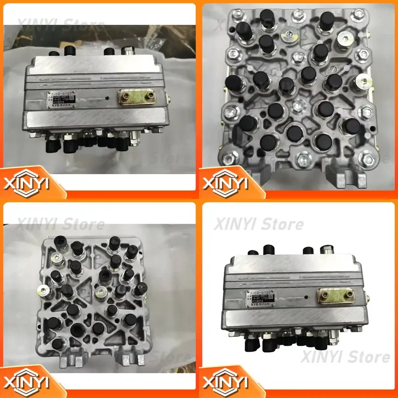 Excavator Shuttle Valve Spare Parts 4718274 YA00000543 4468336 4625137 4486321 for ZX200 ZX240 Hydraulic Valve Made in China