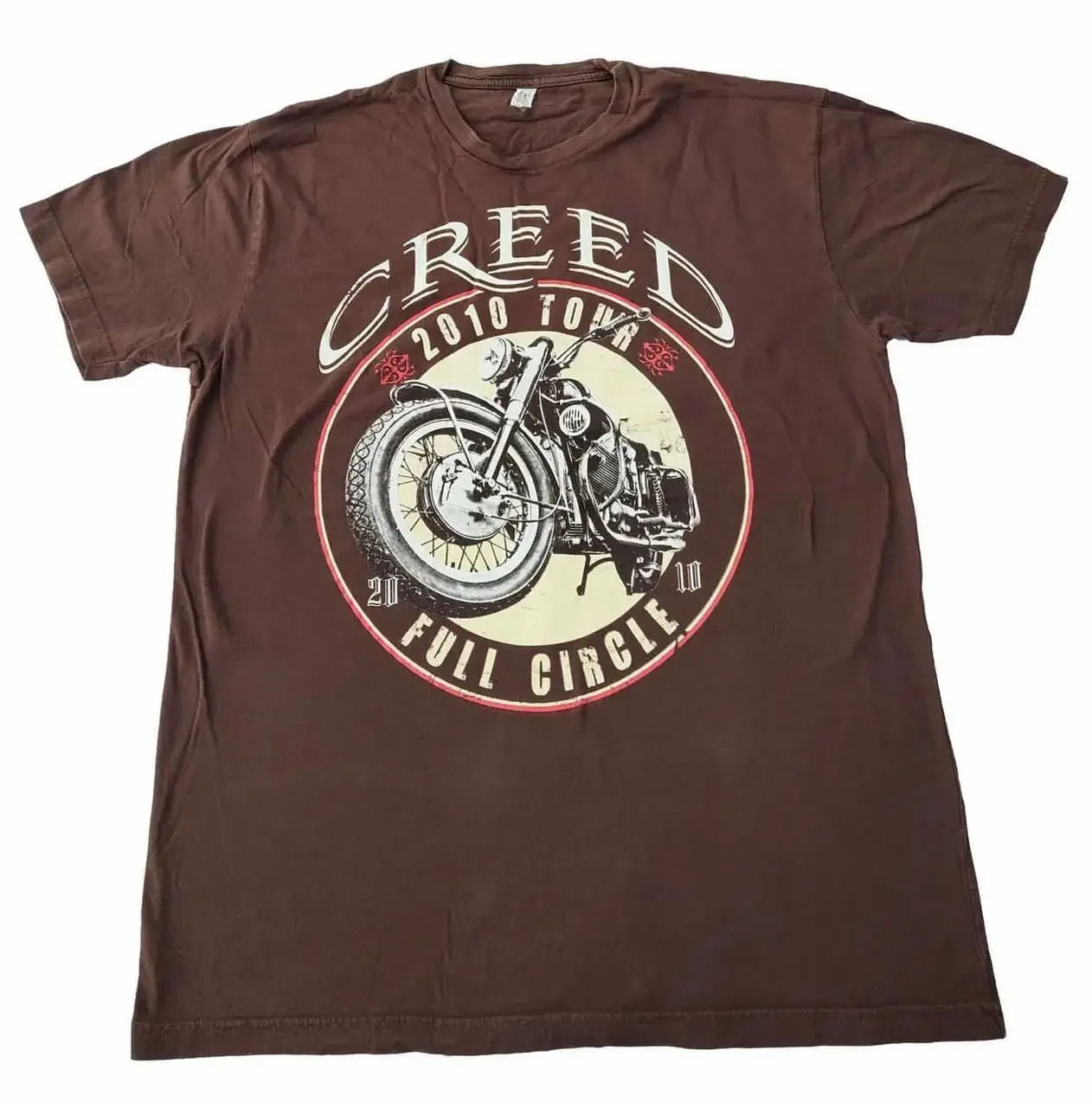 

Creed Band Tour 2010 Short Sleeve Cotton T-shirt Unisex S-5XL VN1978