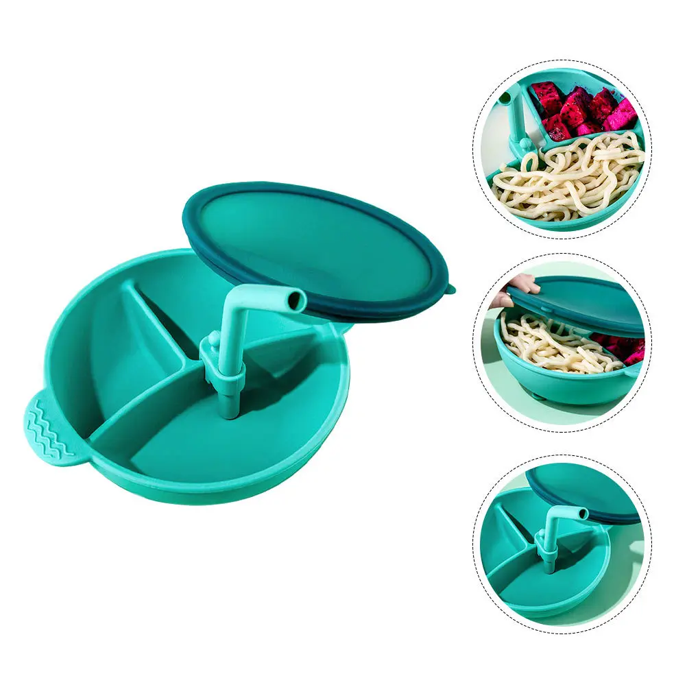 1 مجموعة الطفل القش الأكل التدريب السلطانية متعددة الشبكة تصميم المزدوج مقبض الرضع الغذاء أدوات المائدة آمنة عدم الانزلاق شفط الطفل السلطانية