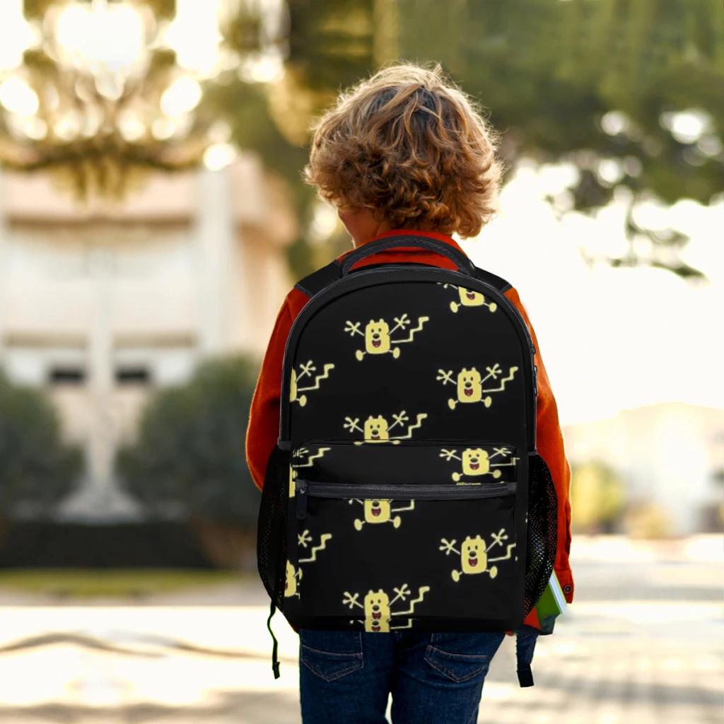 Wow Wow Wubbzy neue weibliche Mode Kinder hohe Kapazität wasserdichten College-Rucksack trend ige Mädchen Laptop Schult aschen 17 Zoll ﻿ ﻿