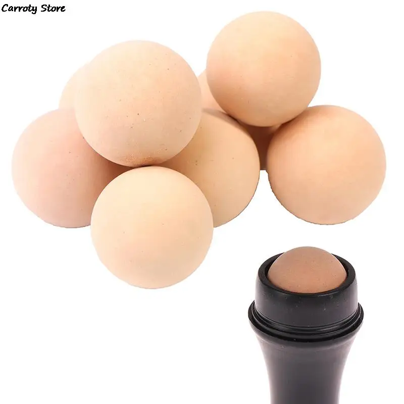 Summer Face Shiny Changing Face Oil Absorbing Roller Volcanic Stone Blemish Remover Face T-zone Oil Removing Rolling Stick Ball