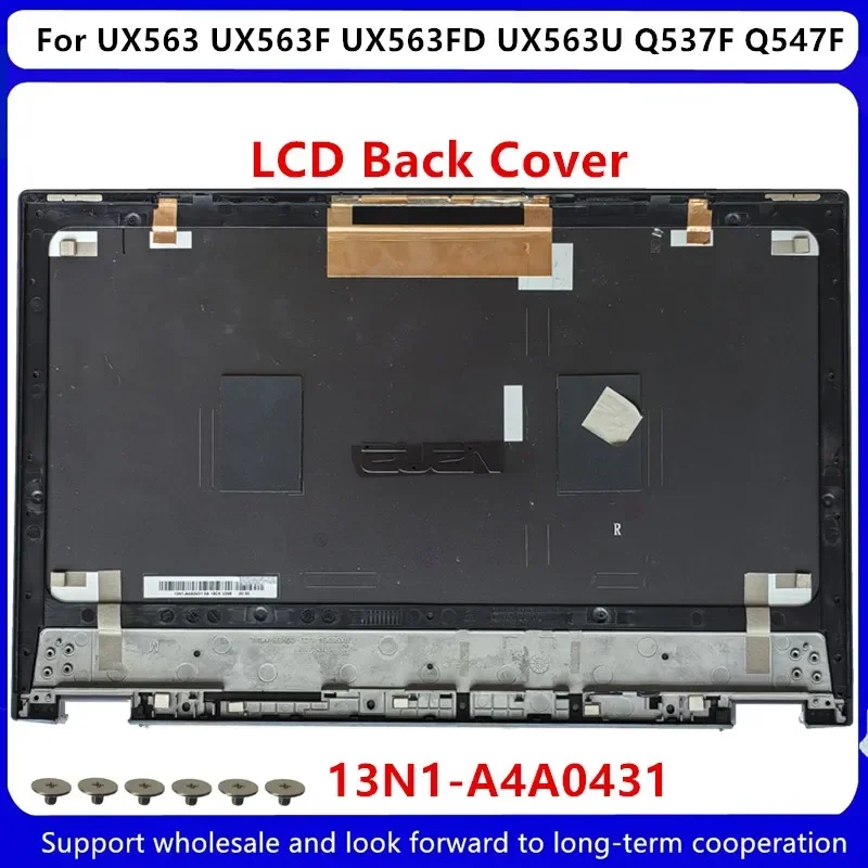 Cubierta trasera LCD para ASUS, accesorio para UX563, UX563F, UX563FD, UX563U, Q537F, Q547F, 13N1-A4A0431, reposamanos gris/Negro, 13N1-A4A0211, plata, nuevo