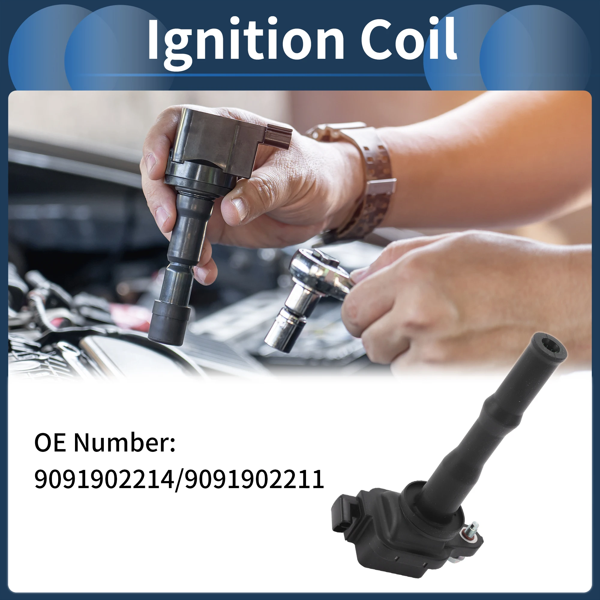 

Комплект катушек зажигания UXCELL No 9091902214 для Lexus ES300 1994-1995 гг.