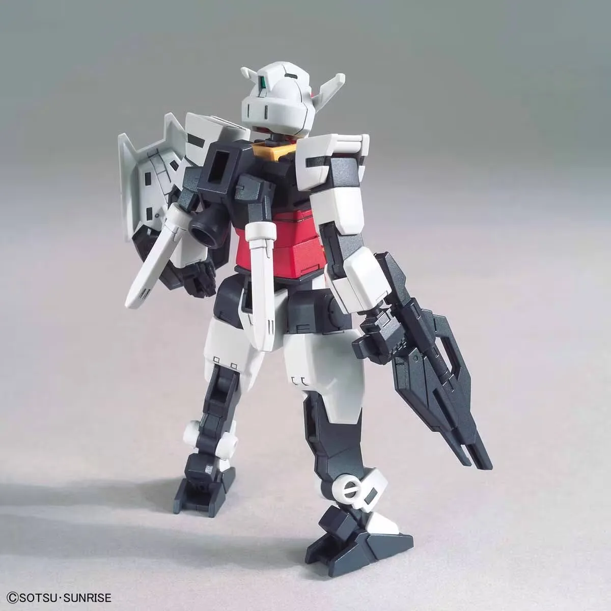 Original Bandai Gundam Anime Figur HGBD 1/144 Erde Gundam Bauen Taucher Re RISE R 01 Montage Modell Spielzeug Geschenke 13 cm