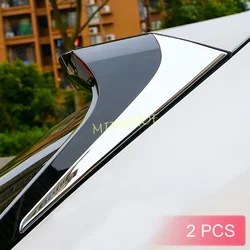 Chrome Rear Tailgate Window Spoiler Cover Trims For 2019-2024 Lexus UX200 UX250h UX300e