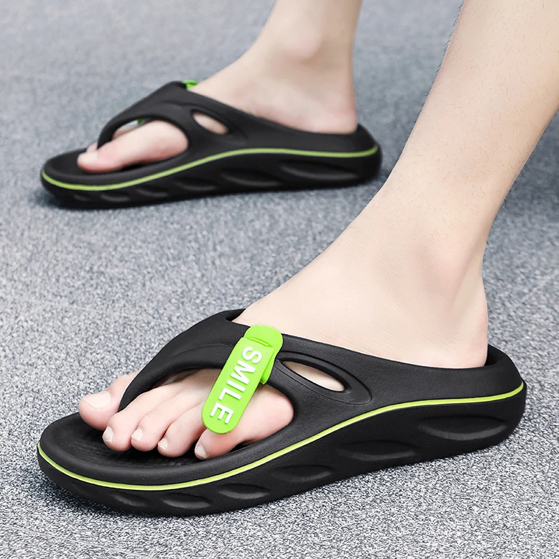 New Sandals Shoes Men Summer Lovers Flip Flops High Quality Beach Sandals Anti-slip Zapatos Hombre Casual Shoes Man Slippers