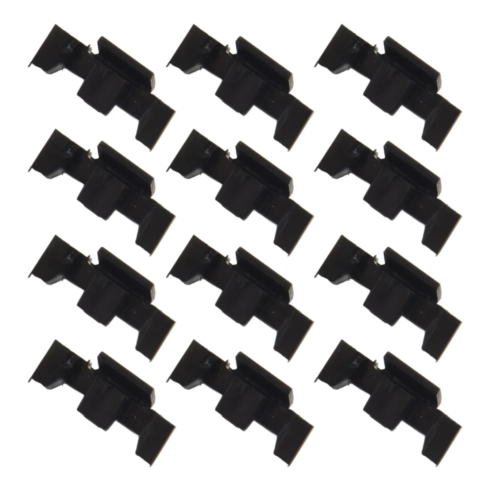 OEM 51132752145 Headlight Trim Clips Auto Parts Replacement Robust Plastic Construction Vehicles Compatibility 12-Piece Set
