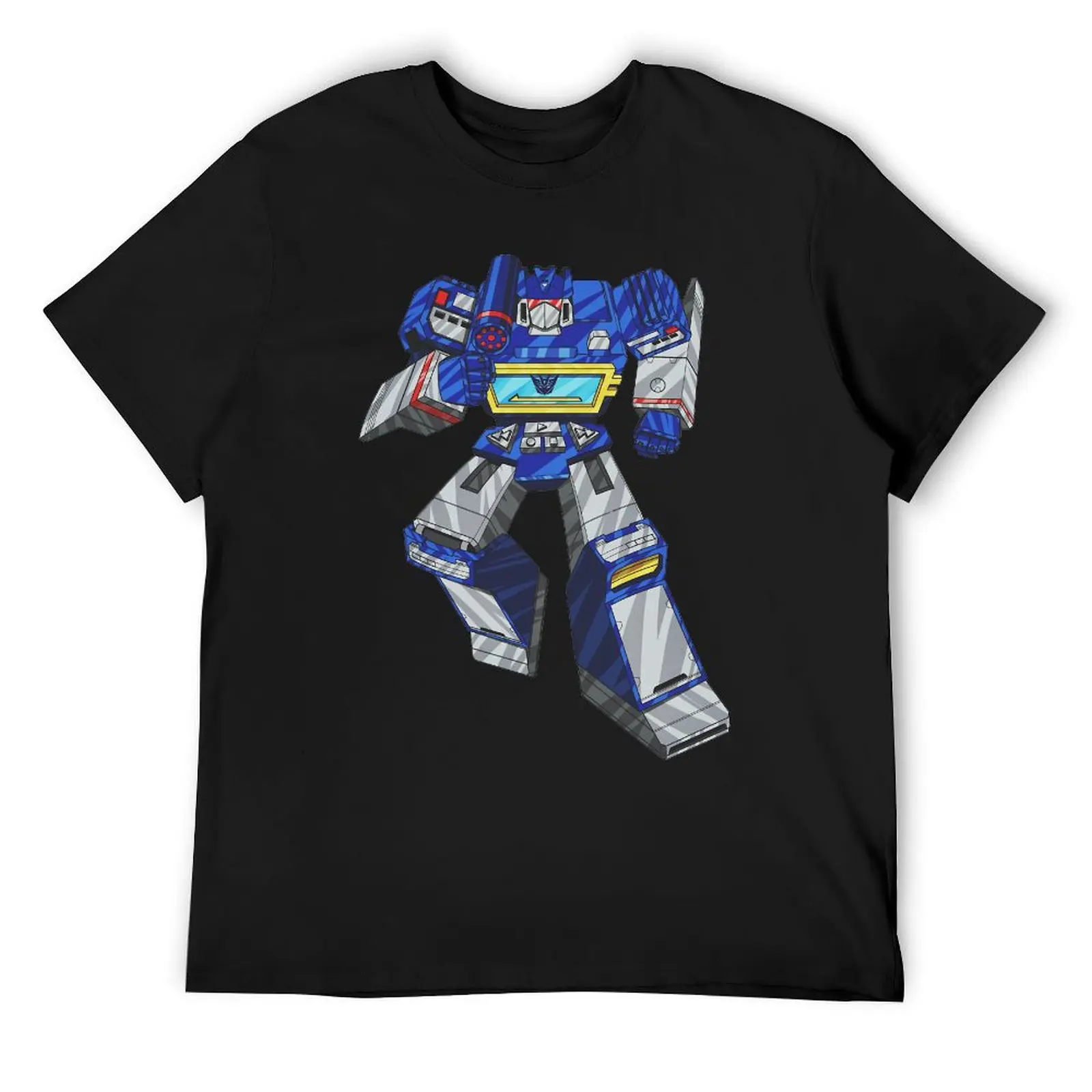 Black Decepticon Soundwave  Wordtee Vintage 14 T-shirt Fresh Motion Tshirt Graphic Vintage Leisure Humor USA Size