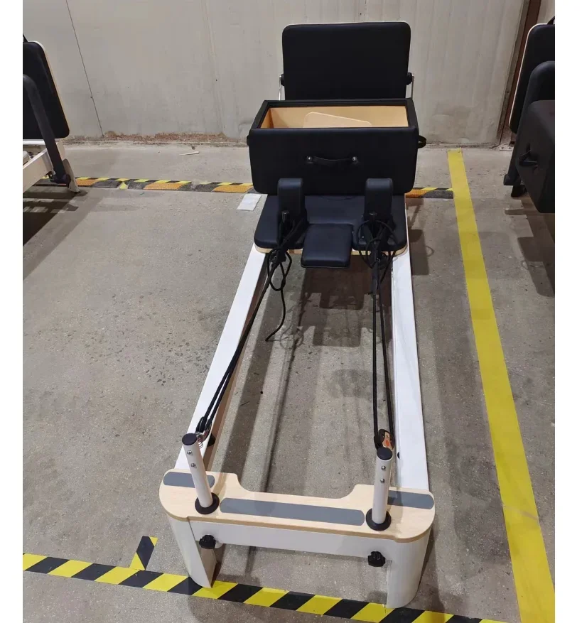 Najlepsza oferta na komercyjne urządzenia do pilatesu - Reformer do pilatesu do użytku w pomieszczeniach, sprzęt do ćwiczeń fitness, aluminiowy reformer