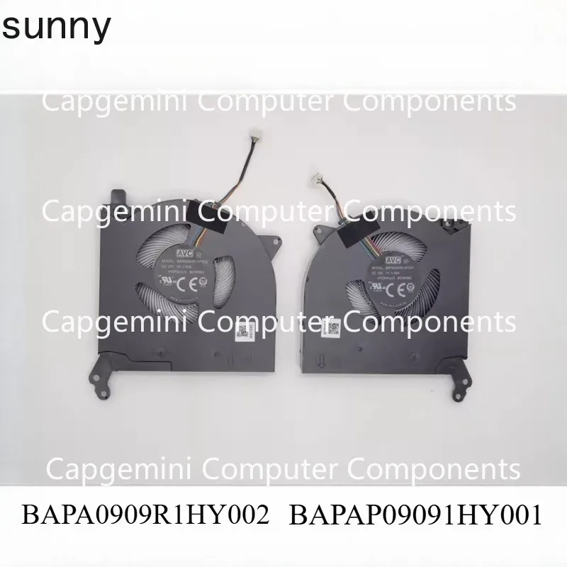 

Capgemini New For AVC BAPA0909R1HY001 BAPA0909R1HY002 10V 0.50A вентилятор охлаждения
