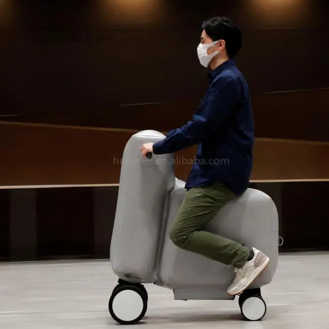 Lightweight Inflatable Electric Scooter With Quick Inflate Technology Personal Electric Mobility Devices