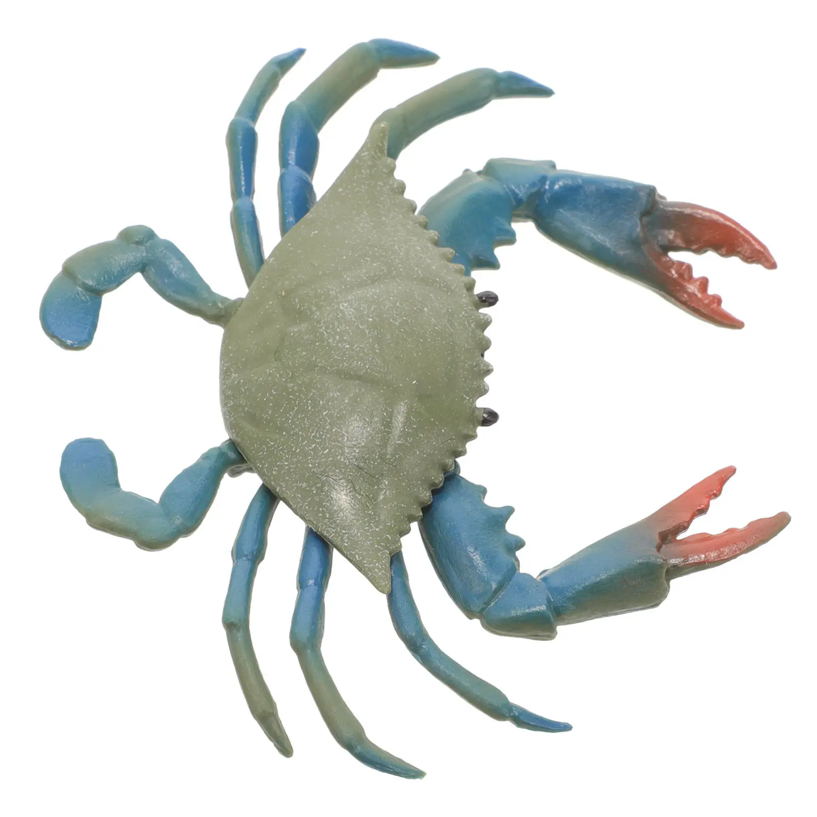 

Simulation Crab Realistic Plastic Cooked Crab Decor Aquarium Fish Tank Photo Props Educational Decoration
