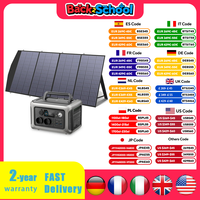ALLPOWERS R600 Solar Generator with SolarPanel (Optional), 600W 299Wh LiFePO4 Portable Power Station with Solar Charger for Camp