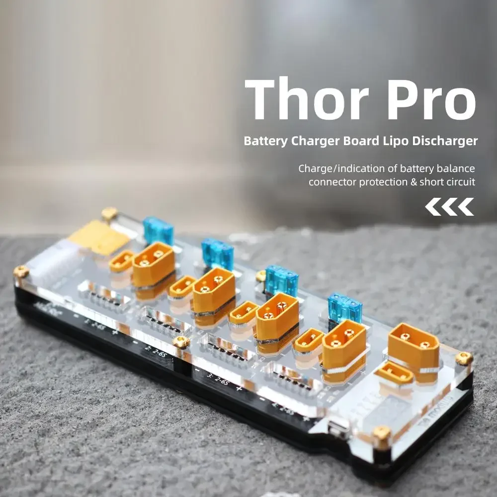 HGLRC Thor PRO يبو بطارية شاحن ميزان مجلس 40A XT60 XT30 2-6S يبو مفرغ ل IMAX B6 ISDT Q6 نانو هوتا D6 شاحن