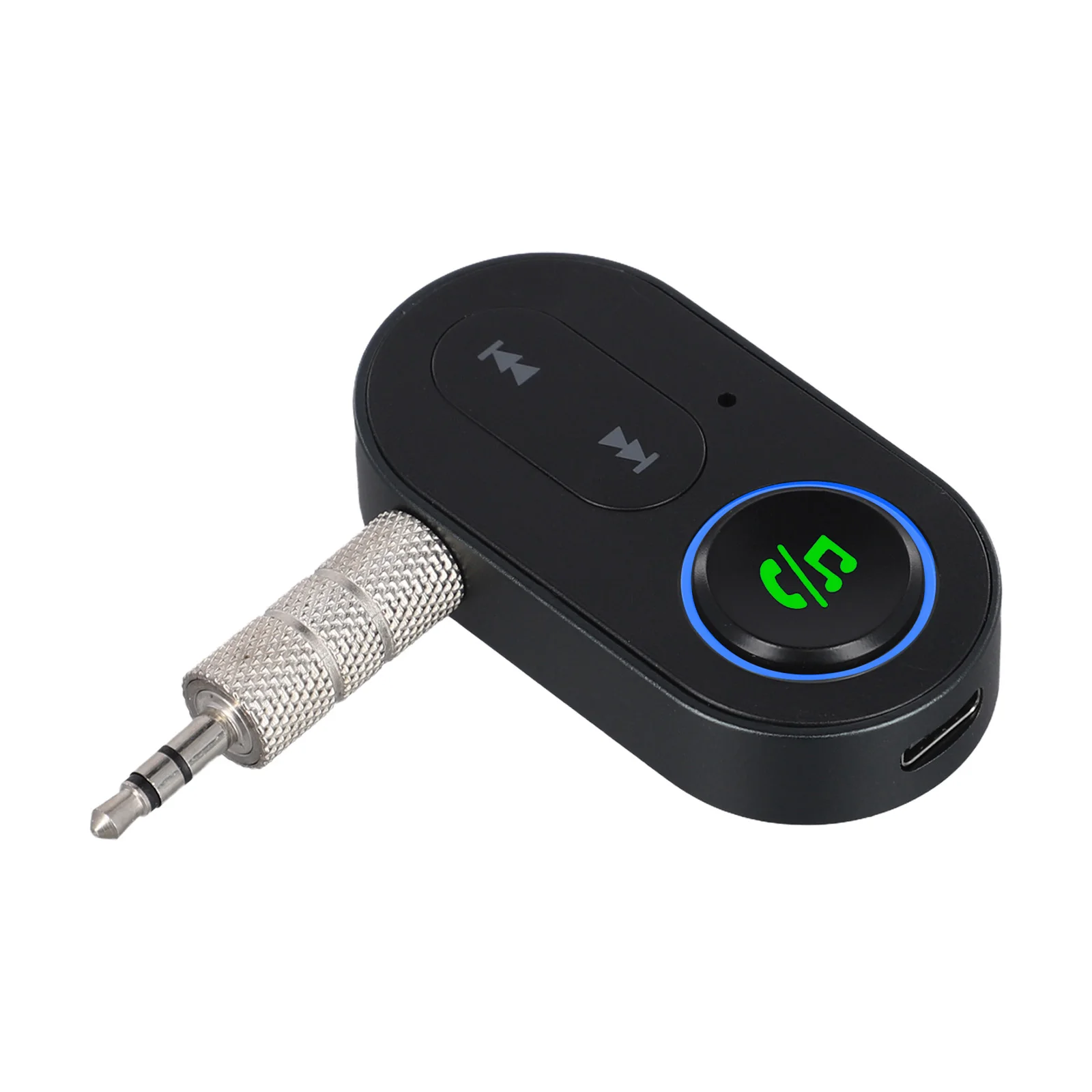 Audio Transmitter AUX Adapter 10m Transmission Distance 240mAh Battery Capacity Wireless Music Receiver For Car