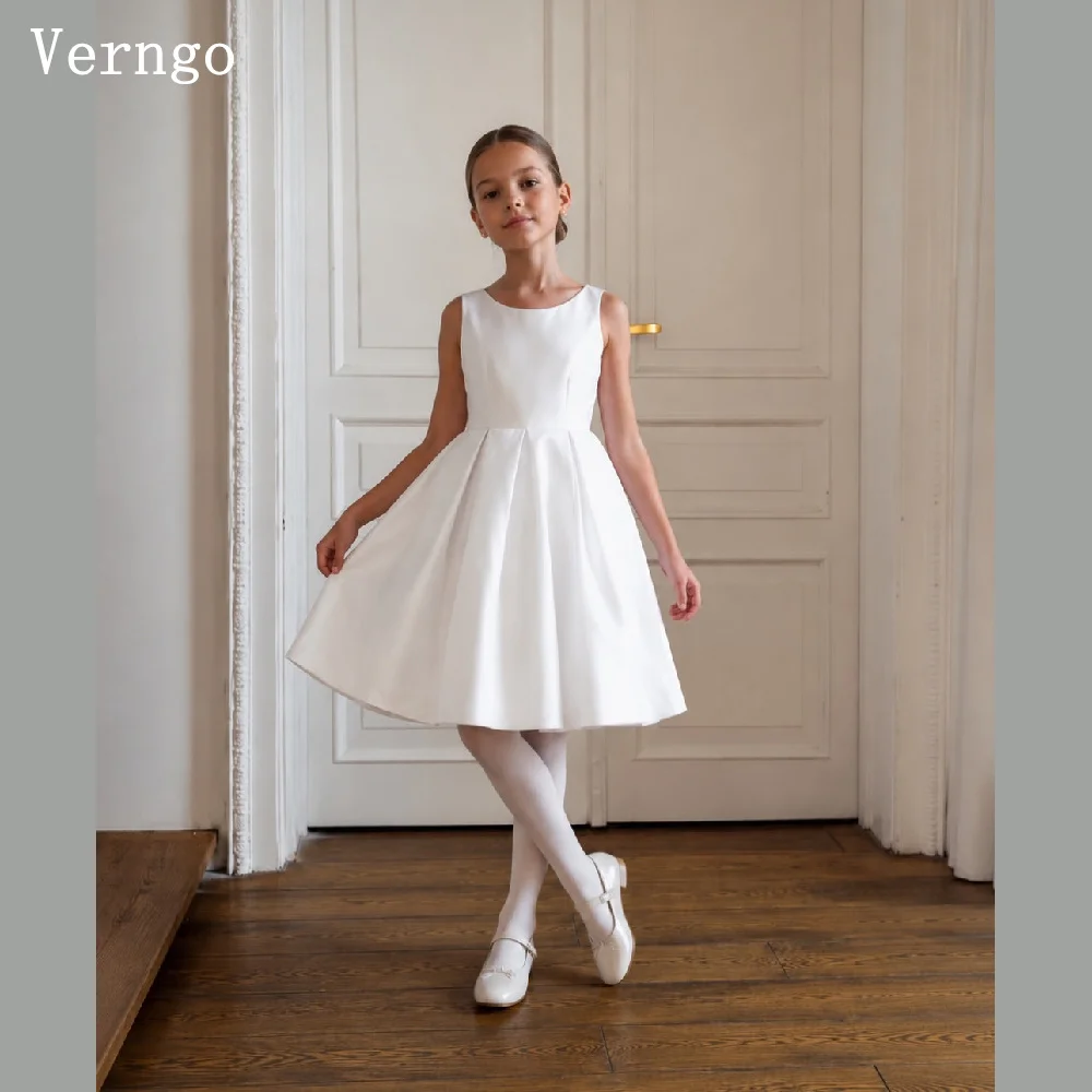robe-de-soiree-courte-en-satin-verngo-pour-fille-col-rond-coupe-Evasee-avec-nœud-pour-anniversaire-ceremonie-ou-celebrite-personnalisable