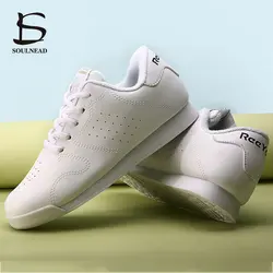 Aerobic Shoes Children Jazz Dancing Sneakers Women Gym Competitive Fitness Sports Shoes Girls Kids Square Modern Shoe Size 28-45