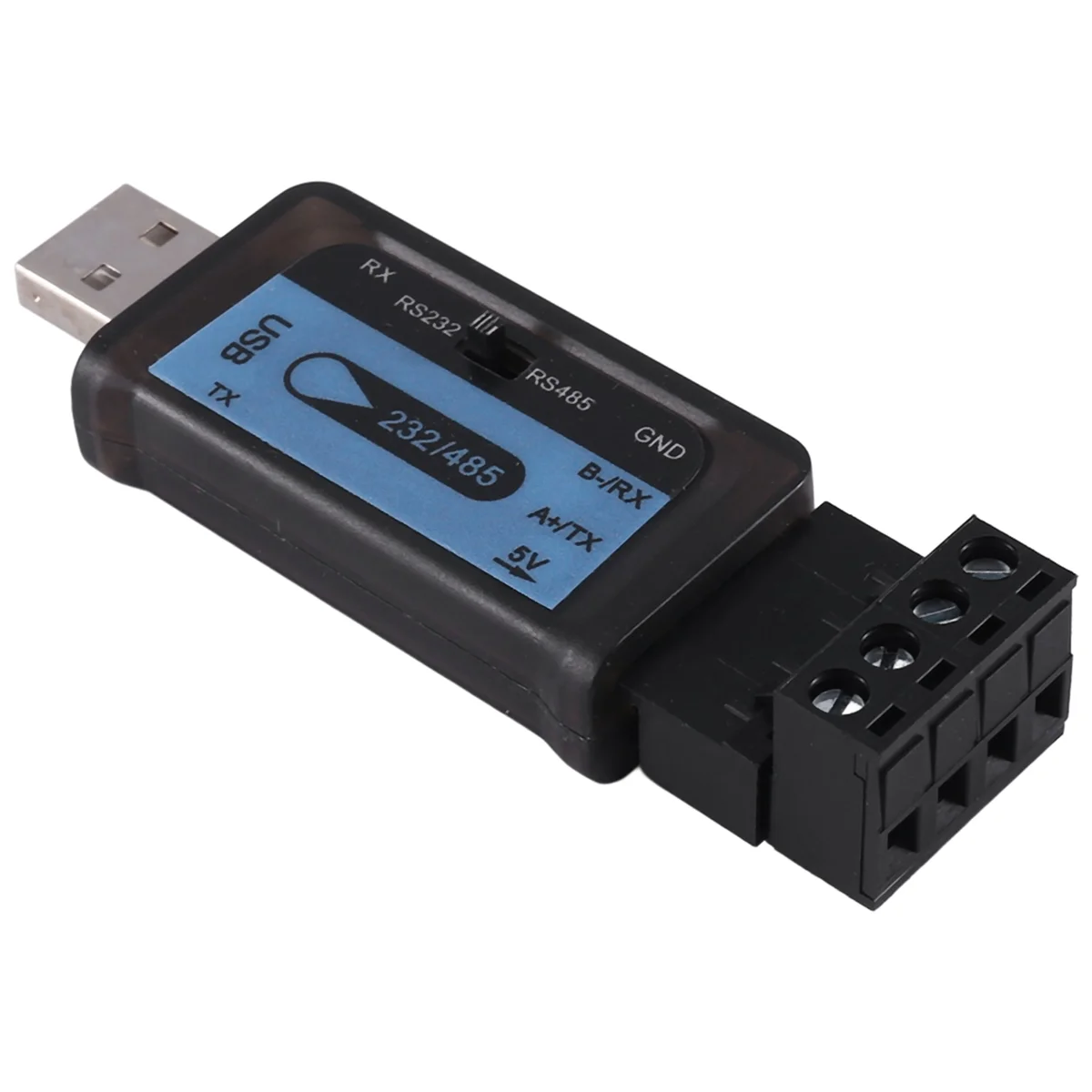 CH340 USB To RS232 RS485 Serial Signal Switch Converter Adapter