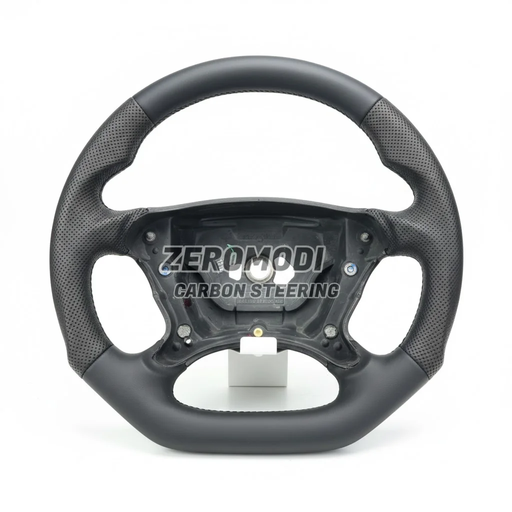 Lederen stuurwiel voor Mercedes-Benz E-Klasse W211 CLK C209 CLS C219 G-Klasse W463 SL R230 - afbeelding 1