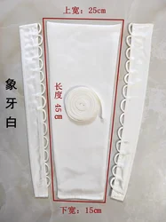New design wedding Satin Corset Kits Zipper Replacement Wedding Webbing DIY Craft Wedding Dress fish bone cloth increase