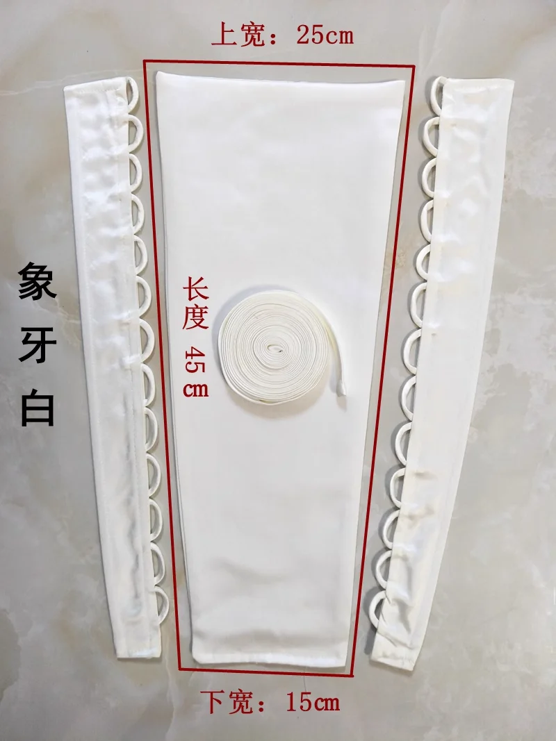 New design wedding Satin Corset Kits Zipper Replacement Wedding  Webbing DIY Craft Wedding Dress fish bone cloth increase