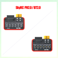 SkyRC OSH 6-Port PH2.0 / BT2.0 1S LiPo LiFe Li-ion LiHV Battery Charging Hub Adapter Plate Support B6neo B6ACneo B6neo+ B6neo 2