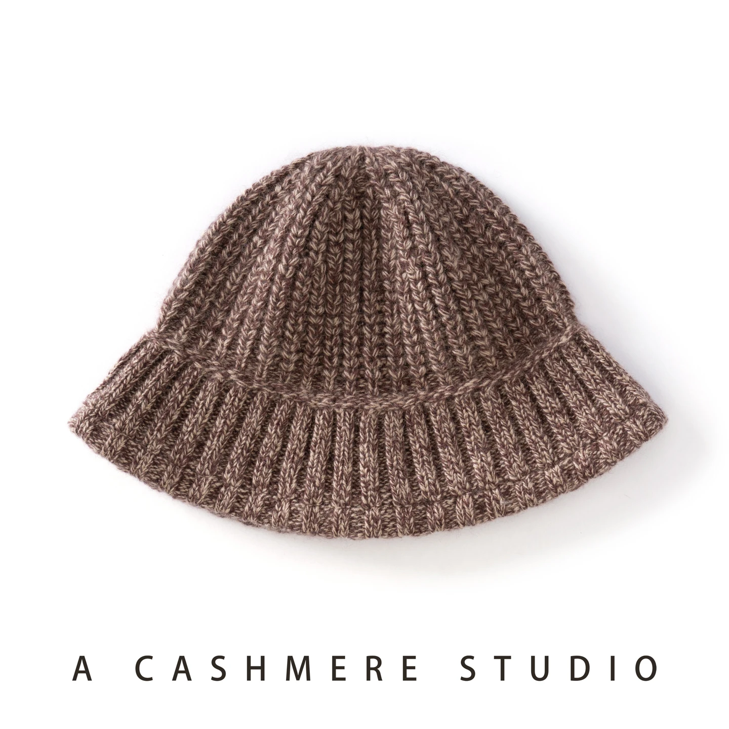 100 Cashmere Knitted Fisherman Hat Women's Winter Outdoor Fashion Bucket Hat High Quality Women's Fashion Korean Bucket Cap