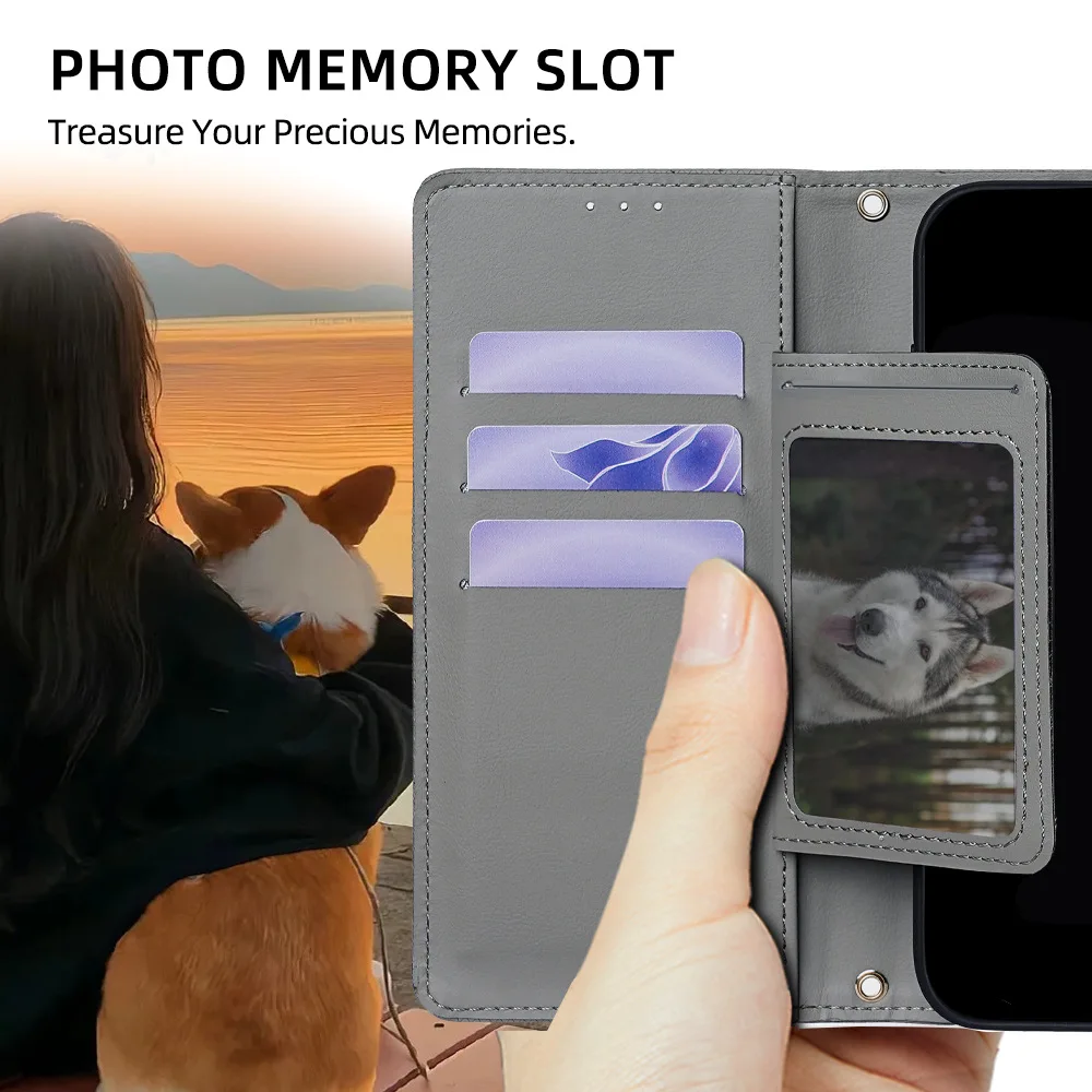 Leather Case for Xiaomi Rdmi NOTE 14 15 13 12 11 10 PRO Coque Luxury Wallet Cover Redmi Note 11s 12s Kickstand Magnet Phone Case