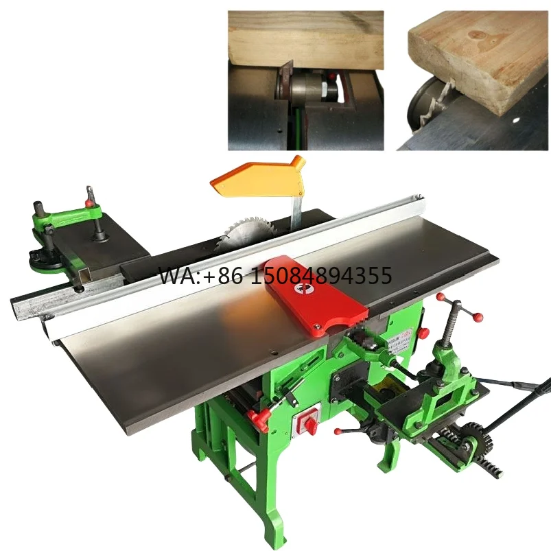 Multifunctional 3-in-1 Woodworking Machine New Condition Saw Wood Planer Table Saw Core Components-Bearing Motor Gear for Retail