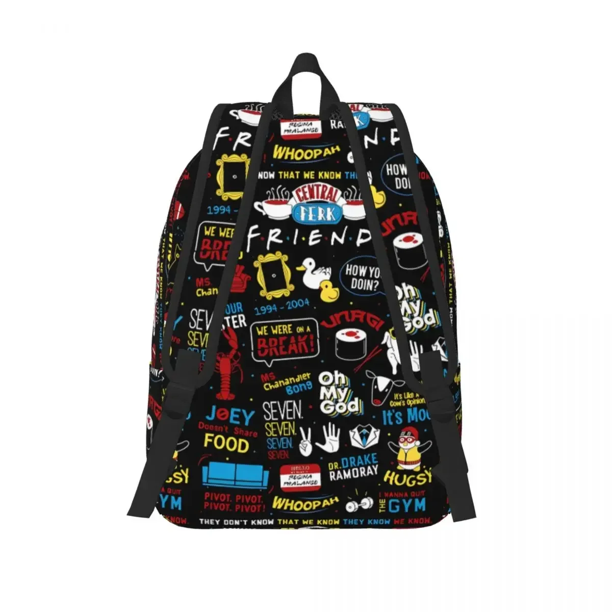 Series Casual Backpack Outdoor High School Hiking Travel American Rachel Daypack Men Women Laptop Shoulder Bag