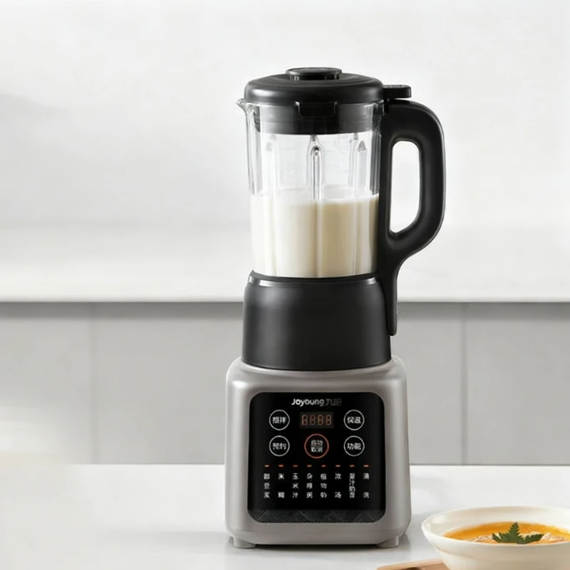 Joyoung high-speed blender with 12-hour smart timer, low-noise blending, and 1.2L capacity no filter required