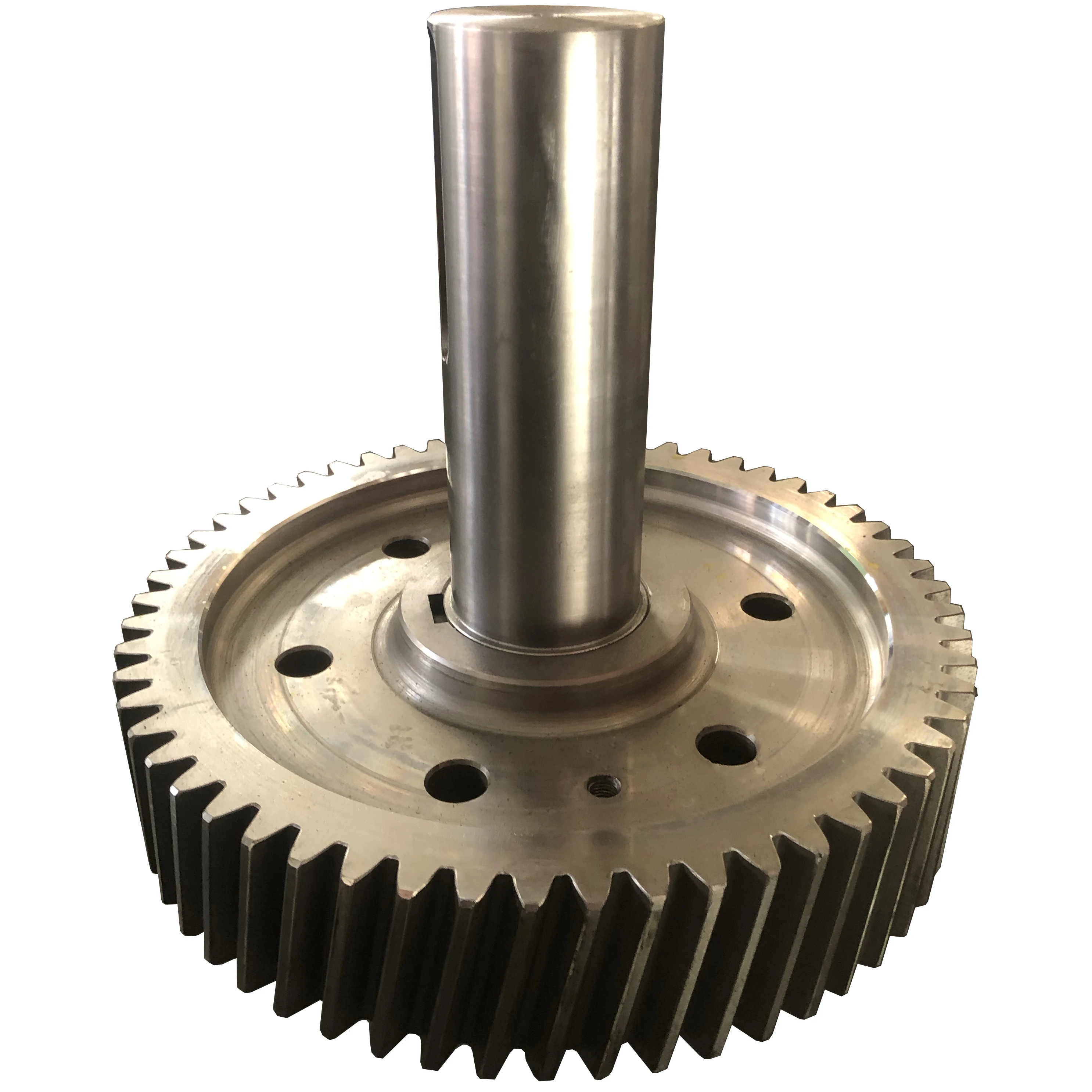 Custom Nonstandard Steel Helical Gear Shaft with 20 Pressure Angle for Industrial Equipment Reducer Unit DB Gearbox Brand