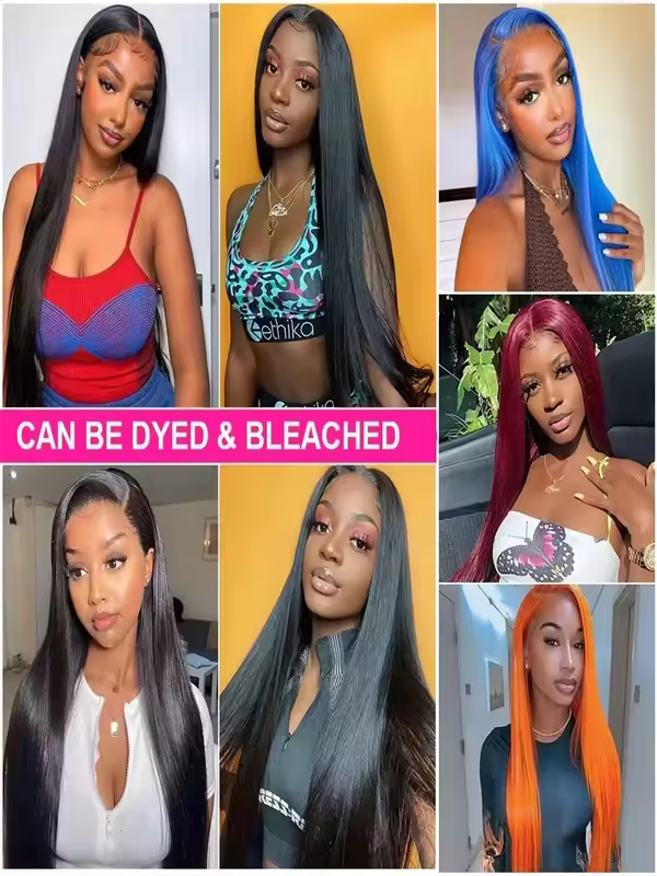 30 40 Inch 13x6 13x4 Bone Straight Hd Transparent Lace Front Human Hair Wigs 4x4 5x5 Glueless Wigs Human Hair Ready To Wear 360 - Image 5