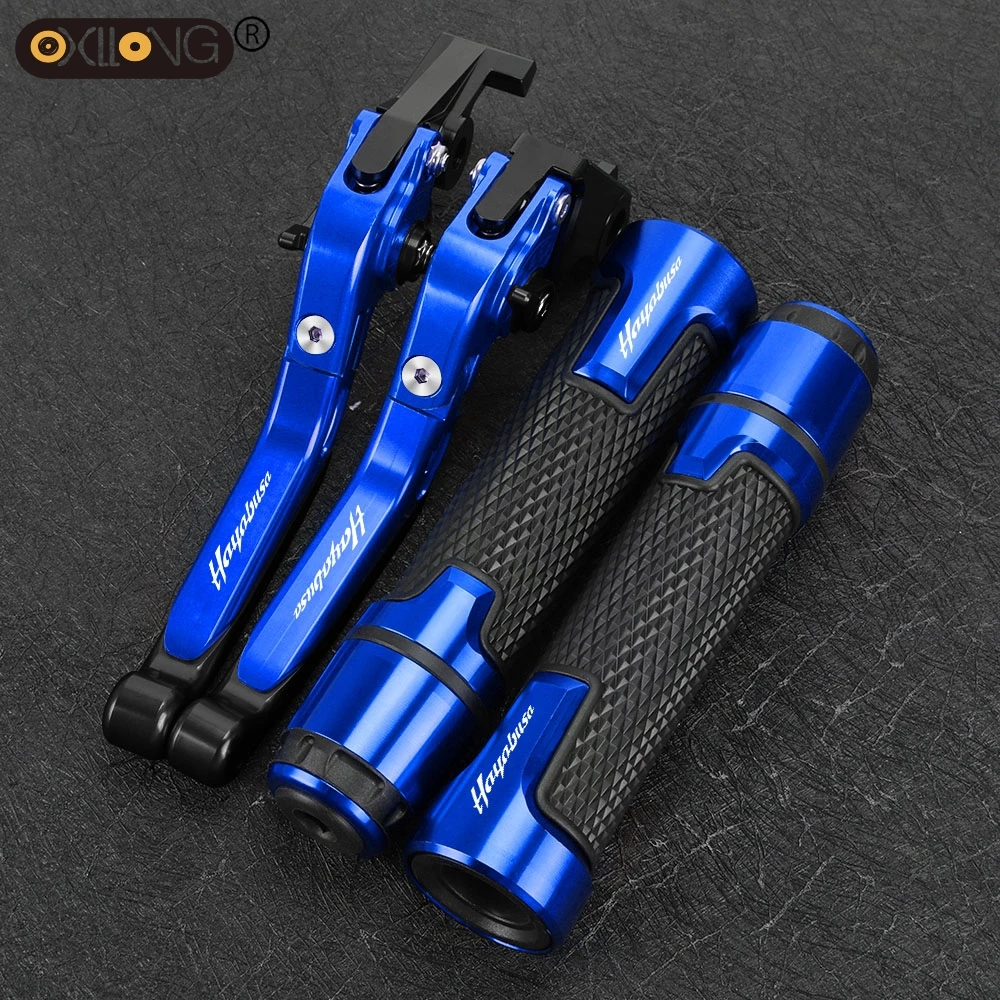 

For SUZUKI HAYABUSA 2008 2009 2010 2011 2012 2013 2014 2015 2016 Brake Clutch Levers Handlebar Handle bar Hand Grips ends Access