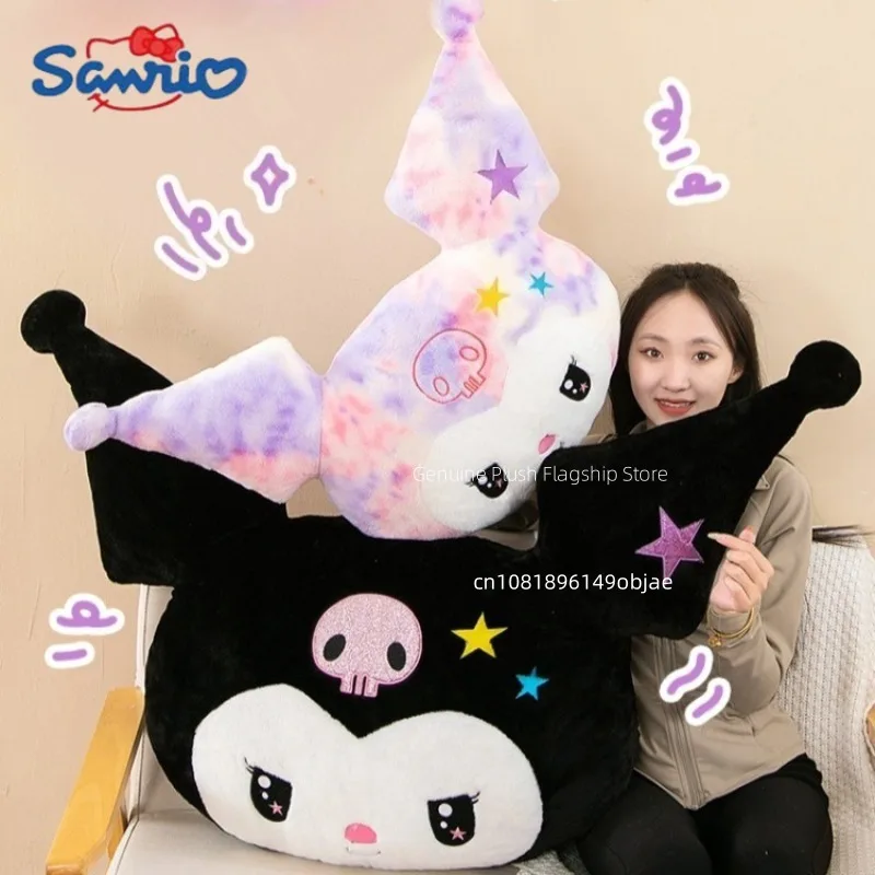 55x50cm Big Size Sanrio Kuromianime Plush Stuffed Doll Kawaii Room Decoration Plushies Pillow Peluche Ornaments Children's Gifts