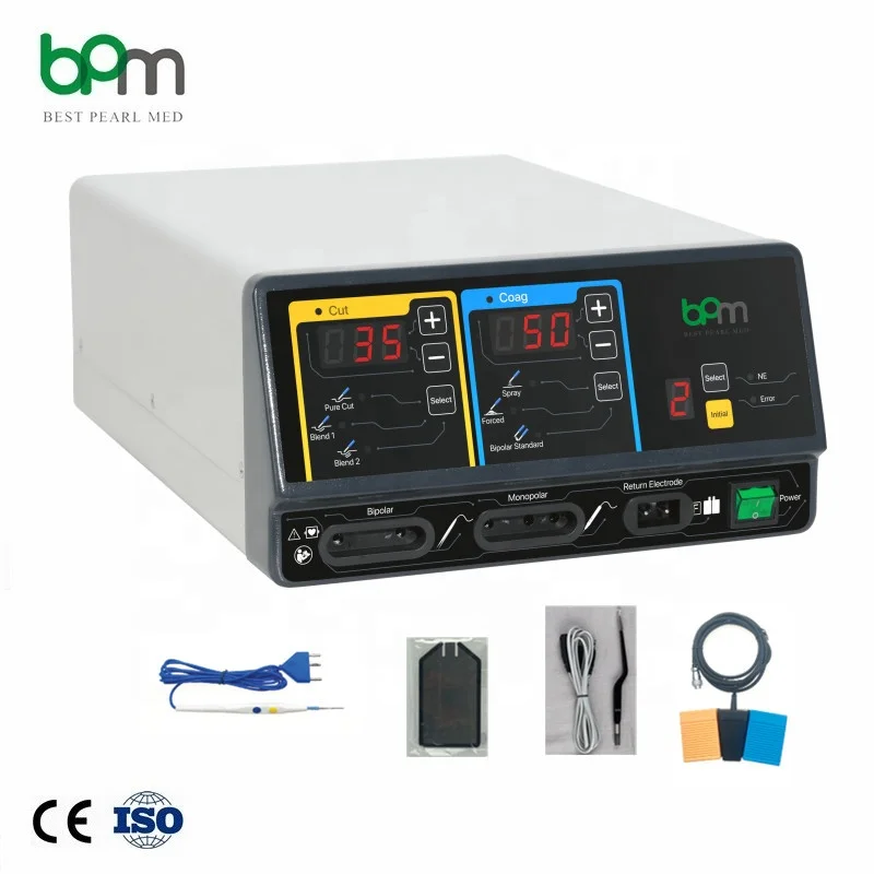 2026 Animal Electric Power Source Monopolar Bipolar Diathermy Electrocautery Machine Ligasure Essel Electrosurgical Unit