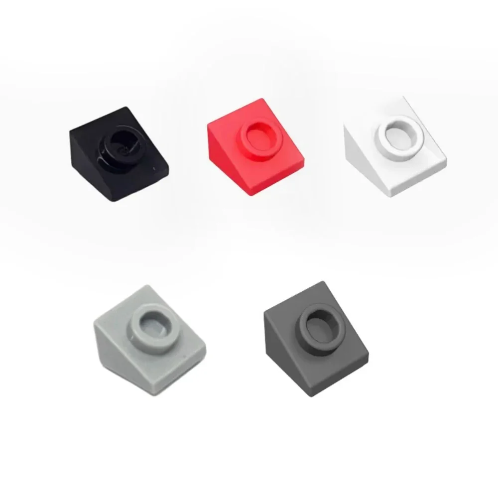 MOC 10 pièces biseauté 90254 1x1x 2/3 avec Kit de blocs de construction à points 1632 briques compatibles Puzzle de particules bricolage jouet enfants cadeau d'anniversaire