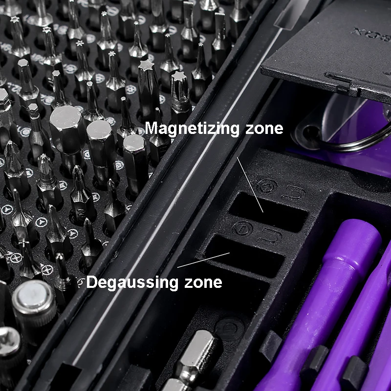 Imagem -02 - Conjunto de Chave de Fenda Múltipla com 154 Bits de Precisão Mini Ferramentas Manuais para Casa Computador Caixa de Ferramentas de Reparo de Telefone Chave de Fenda 170 em