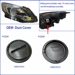 EHLTE 1 Pc Headlight Dust cover For Opel Vauxhall Zafira B LED Bulb Extended Plug 1305219121 130502030 1305219109
