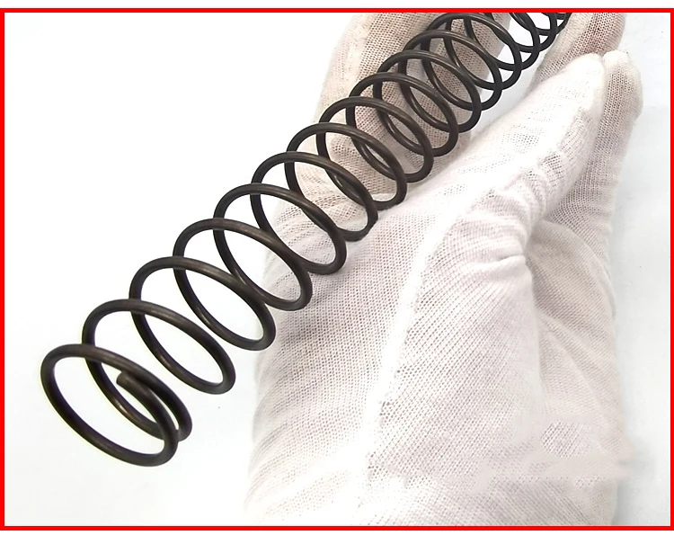 Federdrahtdurchmesser 0,3/0,4/0,5/0,6/0,7/0,8/0,9/1 mm, Länge 300 mm, Y-Typ-Druckfeder, 65 Druckfeder aus Manganstahl – Detail 6