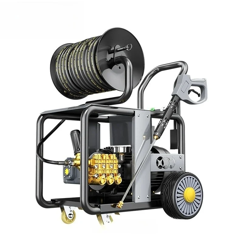

200bar Car Wash Pump Sewer Dredging Machine Pipe Water Jet Drain Power Washer Factory Supply Sink Pipe High Pressure Machine
