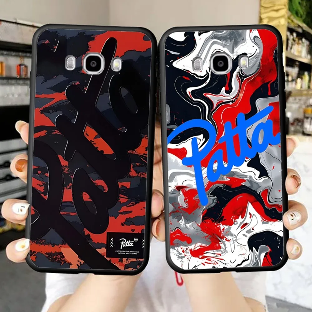 Fashion P-patta Phone Case For Samsung J 7 Plus 7core J7 Neo J6 Plus Prime J6 J4 J5 Mobile Cover