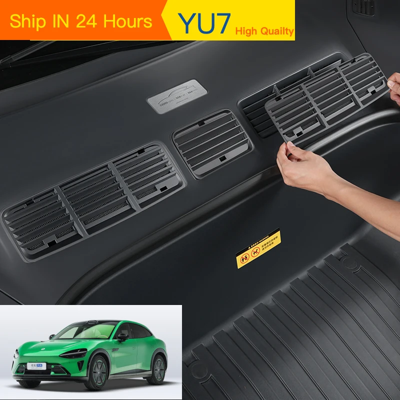 For Xiaomi YU7 2025 2026 Car Styling Front Hood Anti Blocking Mesh Cover Air Intake Anti Insect Net Dust Protection Accessories