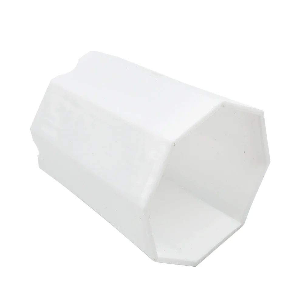 

Succulent Plant Flower Pots 7.2 x 6.8 x 5 cm Container Decor Garden Plastic Polygon White High Quality Practical