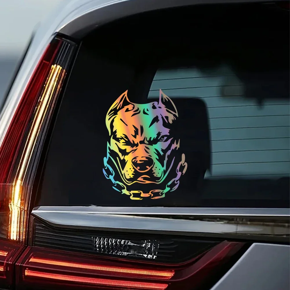 

Стайлинг автомобиля, светоотражающие наклейки с изображением бульдога, кузова автомобиля, окна, лобовое стекло, Declas, наклейки из ПВХ, автомобили, внешние аксессуары для мотоциклов