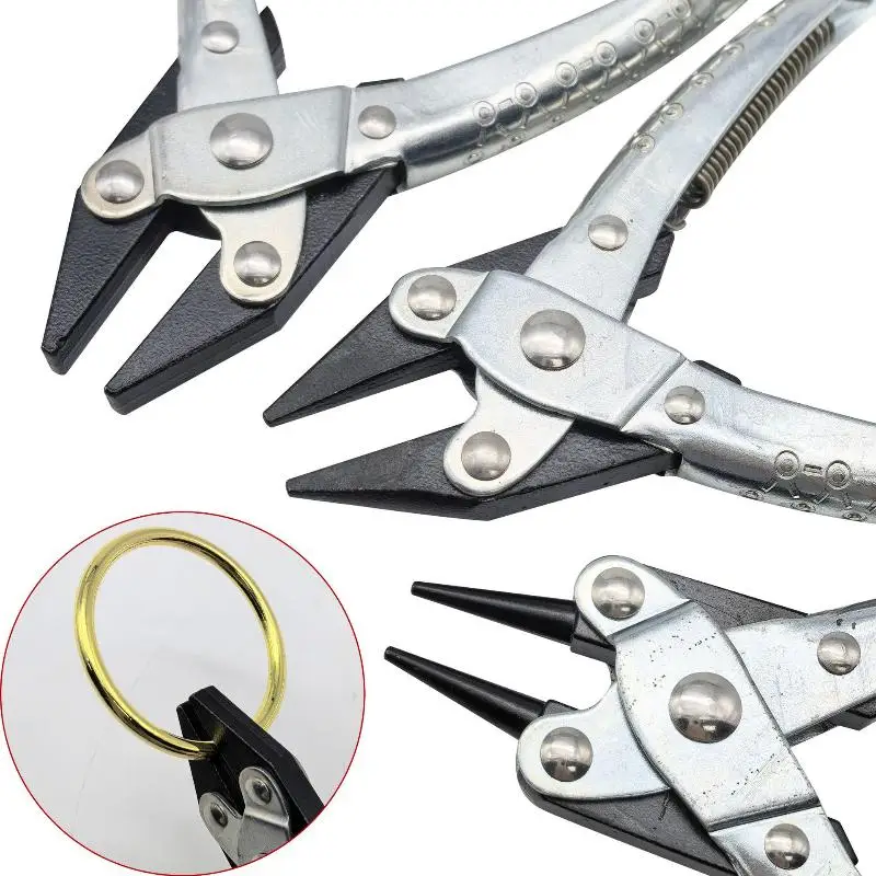 Durable Precision Parallel Jaw Pliers for Jewelry Craft Experts Ideal for Wire Wrapping and Metal Shaping
